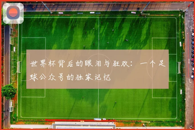世界杯背后的眼泪与狂欢：一个足球公众号的独家记忆